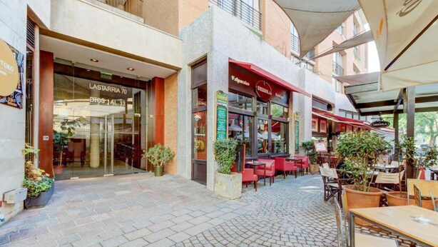 Property entrance - Apart en Chile Lastarria 70 (Santiago)