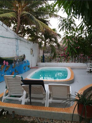 Alberca al aire libre 