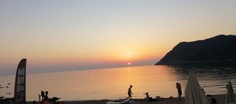 The blue holiday home of La Pervinca