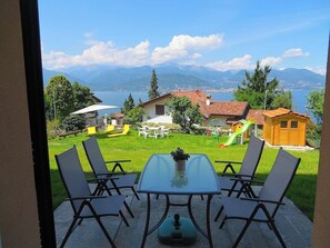 Outdoor dining - Asia apartment in Stresa with wonderful lake view (Stresa)