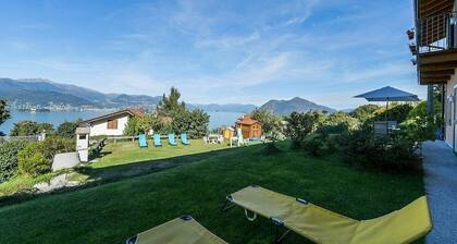 Africa apartment over Stresa with lake view