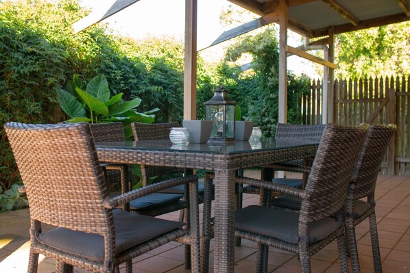 Terrace/patio - Rubys Cottage (Penola)