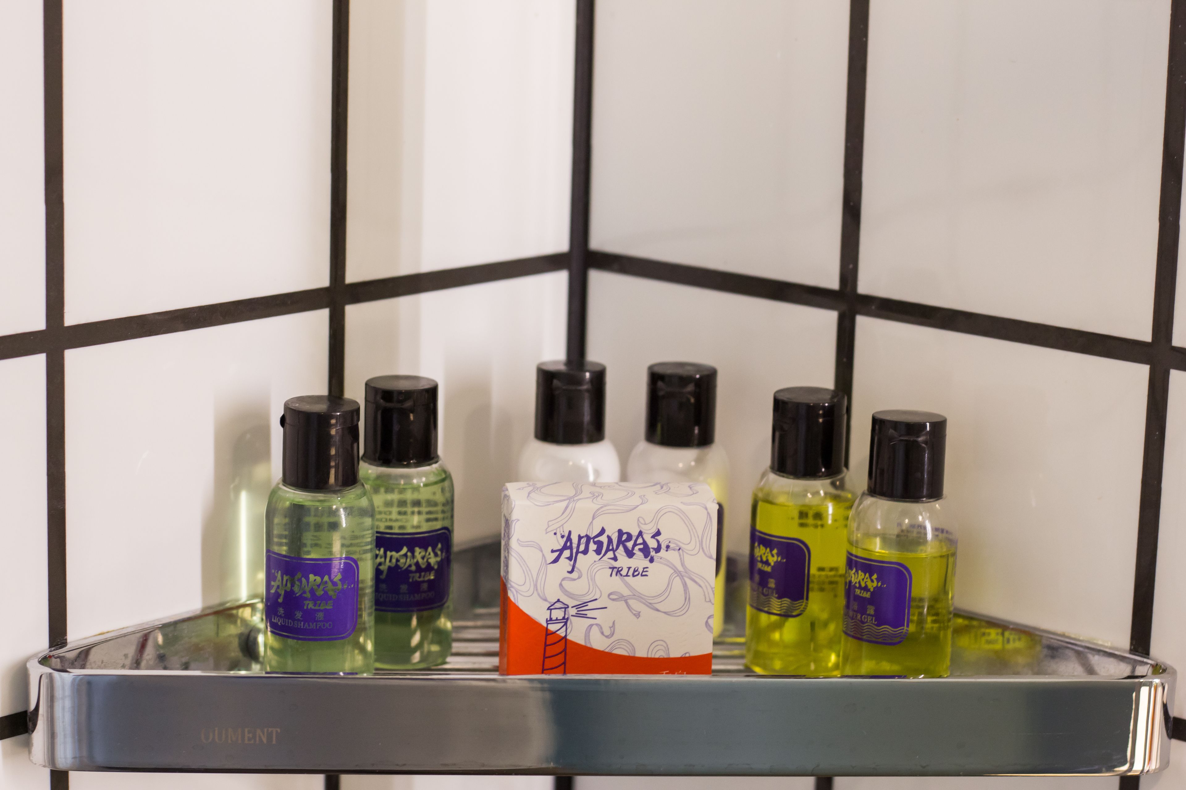 shower, free toiletries, hair dryer, bathrobes