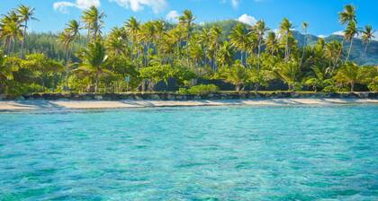 HUAHINE - Fare Tipanier - House for 6 people in Huahine-Nui