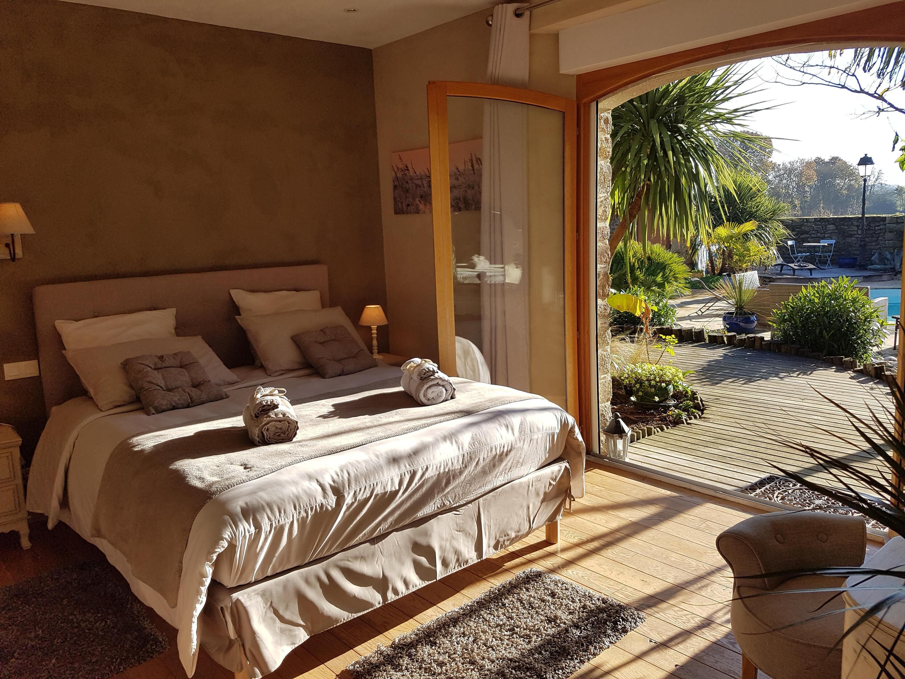 1 slaapkamer, een bureau, een strijkplank/strijkijzer, gratis wifi