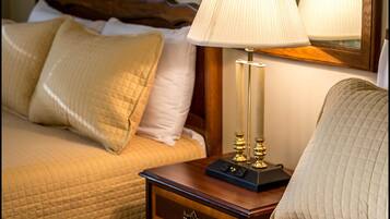 Individually decorated, individually furnished, iron/ironing board