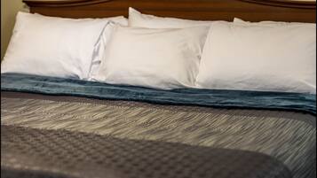 Individually decorated, individually furnished, iron/ironing board