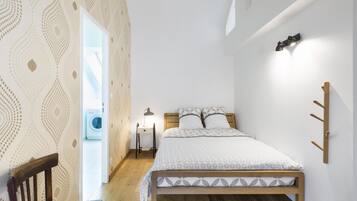 1 chambre, fer et planche Ă repasser, Wi-Fi gratuit, draps fournis