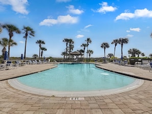 Beheizter Pool