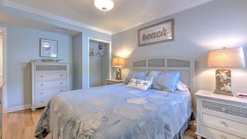 2 bedrooms, iron/ironing board, travel crib, free WiFi