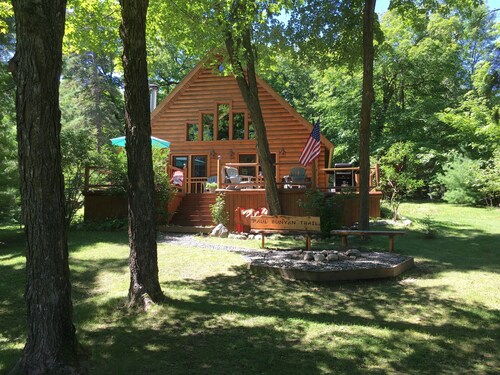Log Cabin on Garfield Lake near Walker MN
