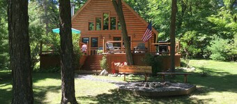 Log Cabin on Garfield Lake near Walker MN