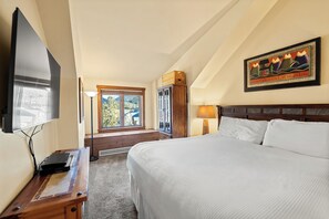 1 slaapkamer, een strijkplank/strijkijzer, internet, beddengoed