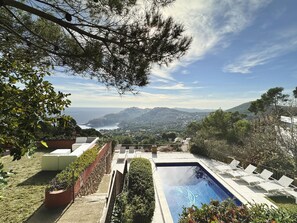 Pool - Holiday rental villa with swimming pool in Begur, Aiguablava (Begur)