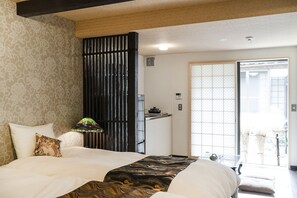 客房 (RAIJIN) | 隔音、熨斗/熨衣板、免费 WiFi、床单