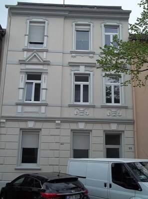 Fassade der Unterkunft