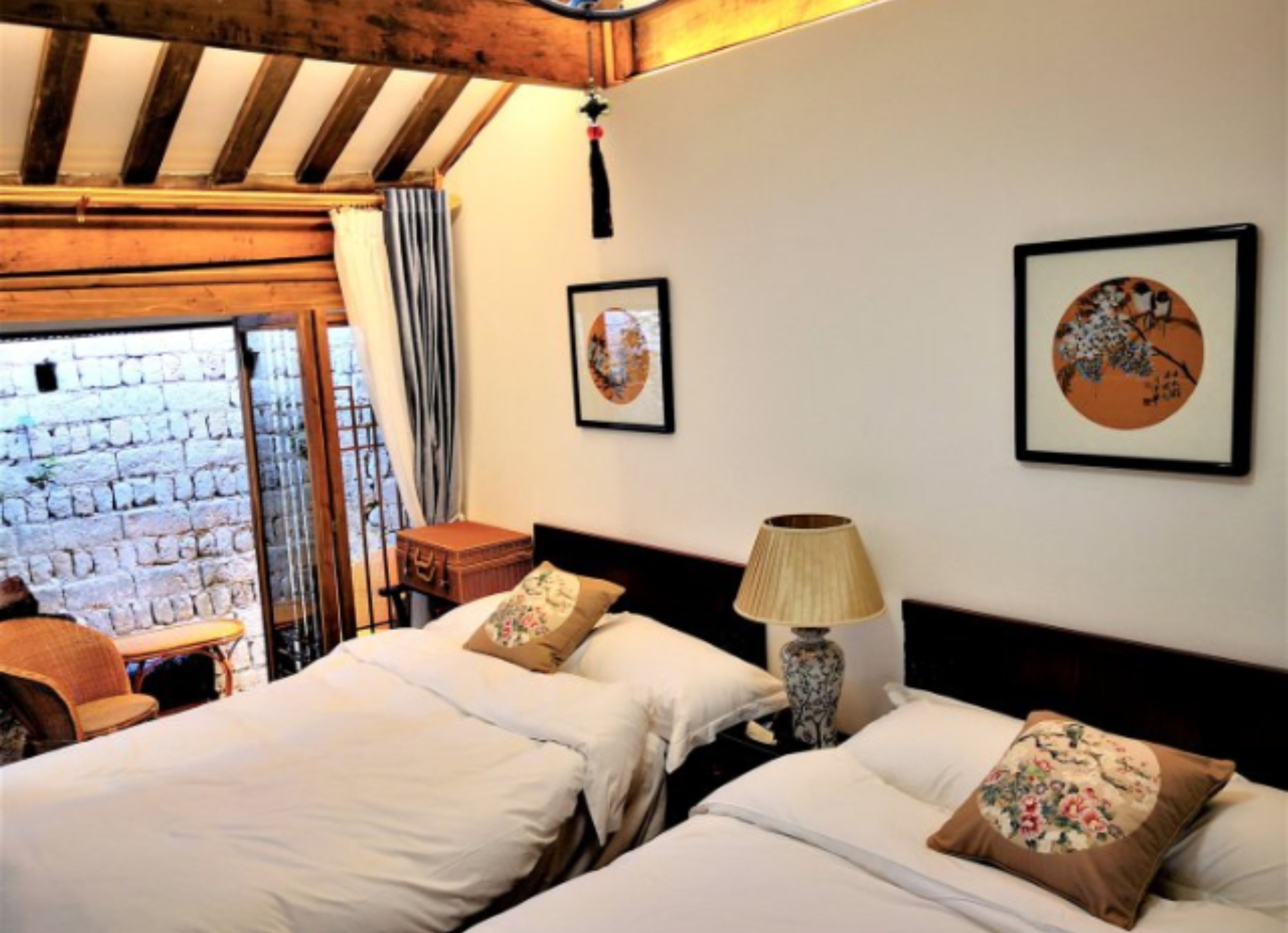 Classic Twin Room | Desk, blackout curtains, iron/ironing board, free WiFi