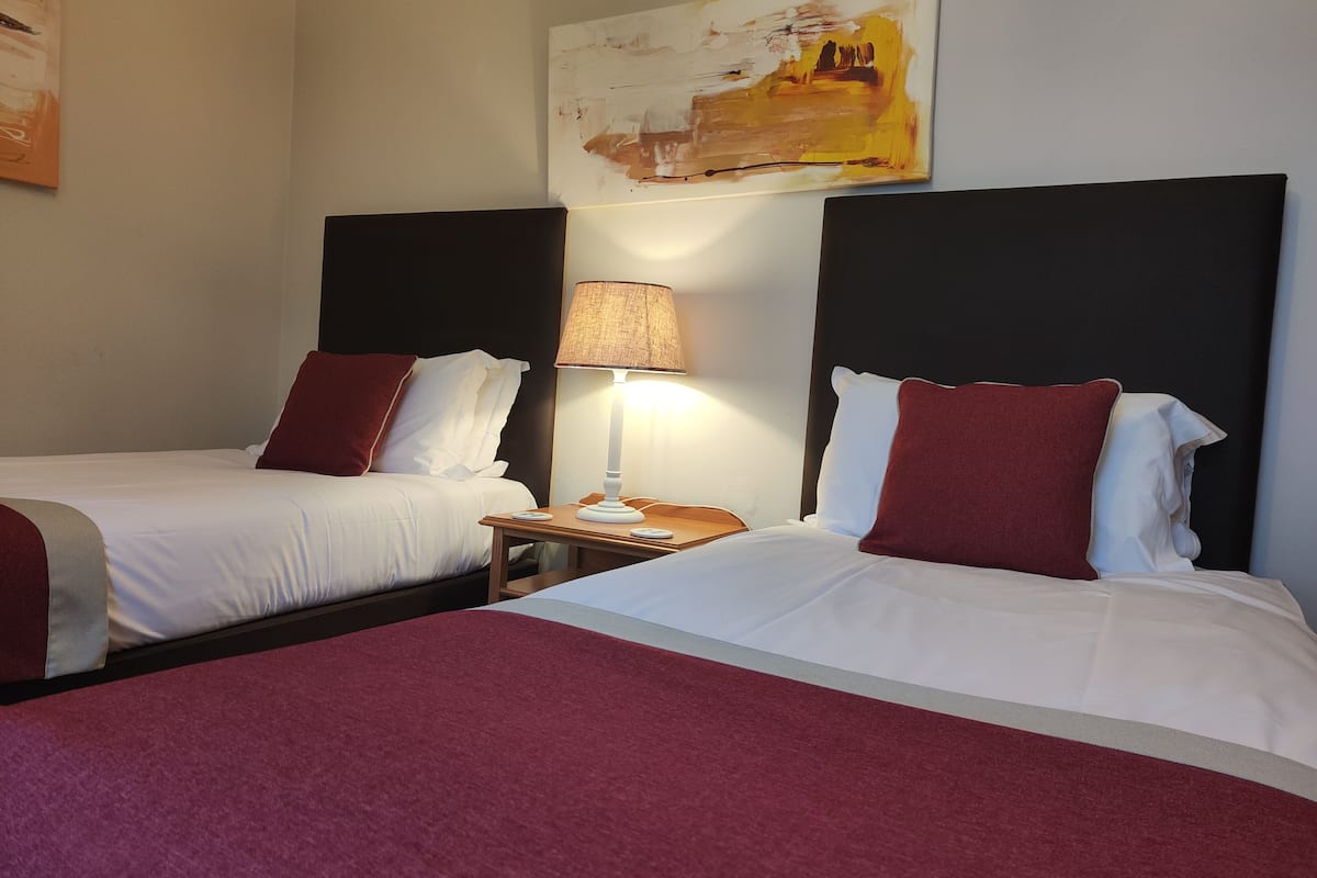 twin room | desk, blackout curtains, iron/ironing board, free wifi