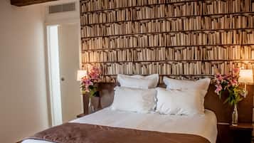 Superior tweepersoonskamer | 1 slaapkamer, luxe beddengoed, een kluis op de kamer