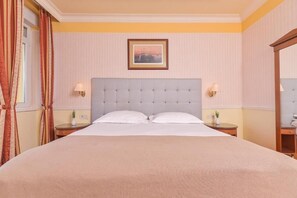 In-room safe, blackout curtains, cots/infant beds, free WiFi