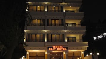 Front of property - evening/night