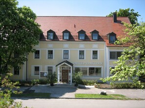 Fassade der Unterkunft
