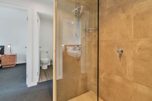 Superior Apartment, 2 Bedrooms, Kitchen, Mountain View | Bathroom shower - Youngtown Executive Apartments (Youngtown)