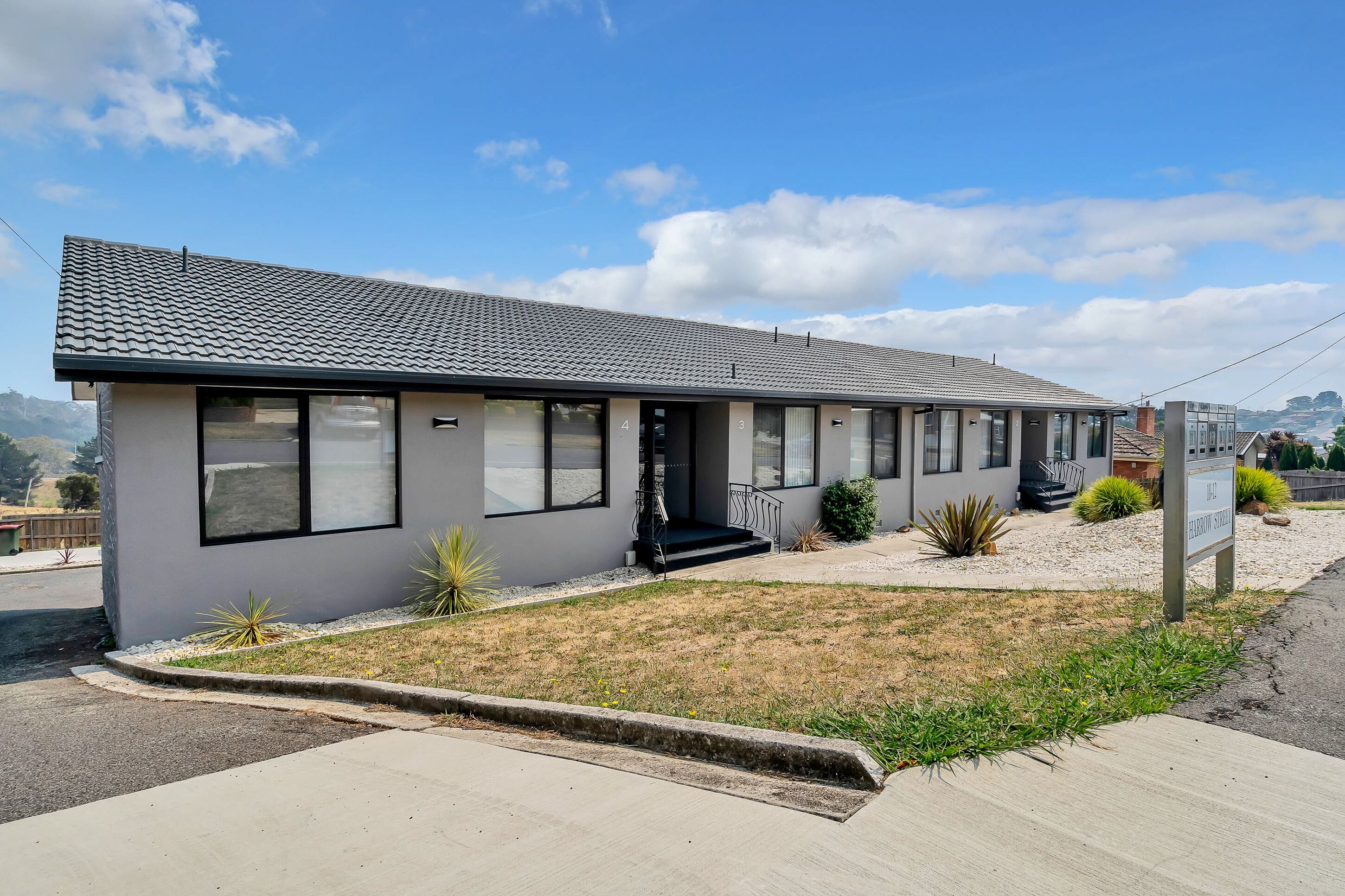 Overnatningsstedets facade