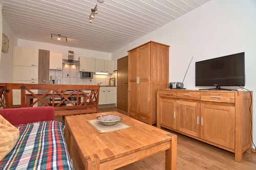 03 Ferienwohnung Maria Eck für 3 Pers.  45 qm. Küche, 1 Wohnraum, 1 Schlafzimmer, Terrasse