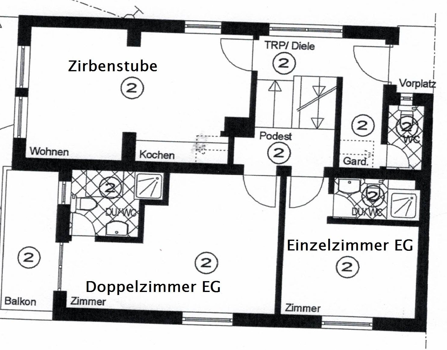 house (goldenes land; incl.70€ cleaning fee) | premium bedding, in-room safe, desk, blackout curtains