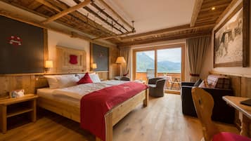 Doppelzimmer, Balkon (DZ Sued "Almblick") | Blick auf die Berge