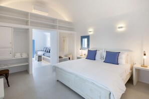 Villa, 1 Bedroom | 1 bedroom, in-room safe, soundproofing, iron/ironing board - Akrotiri Cove (Santorini)