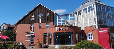 Majoituspaikan julkisivu