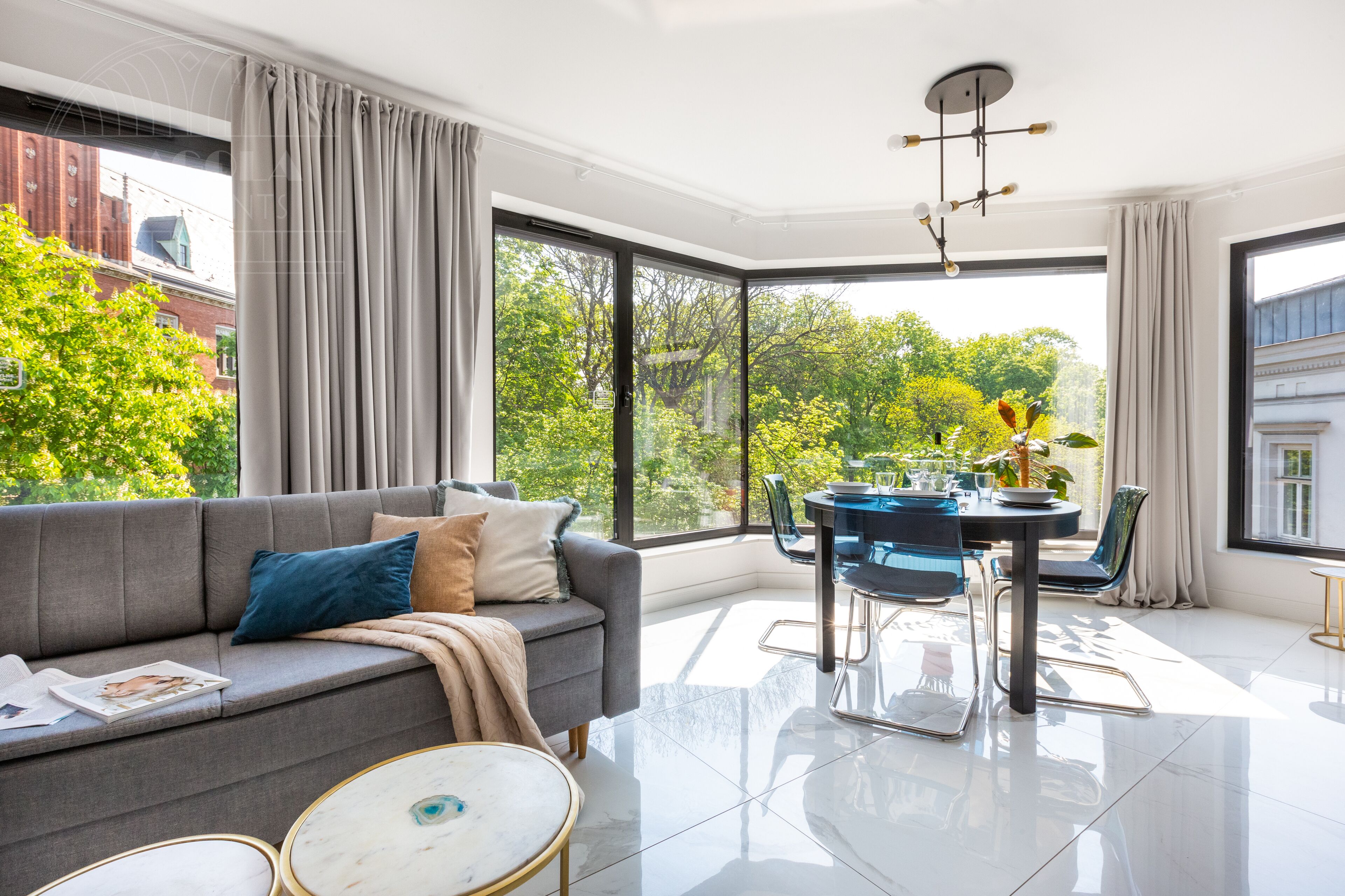 premier apartment, 1 bedroom, kitchen, city view | premium bedding, individually decorated, desk, blackout curtains