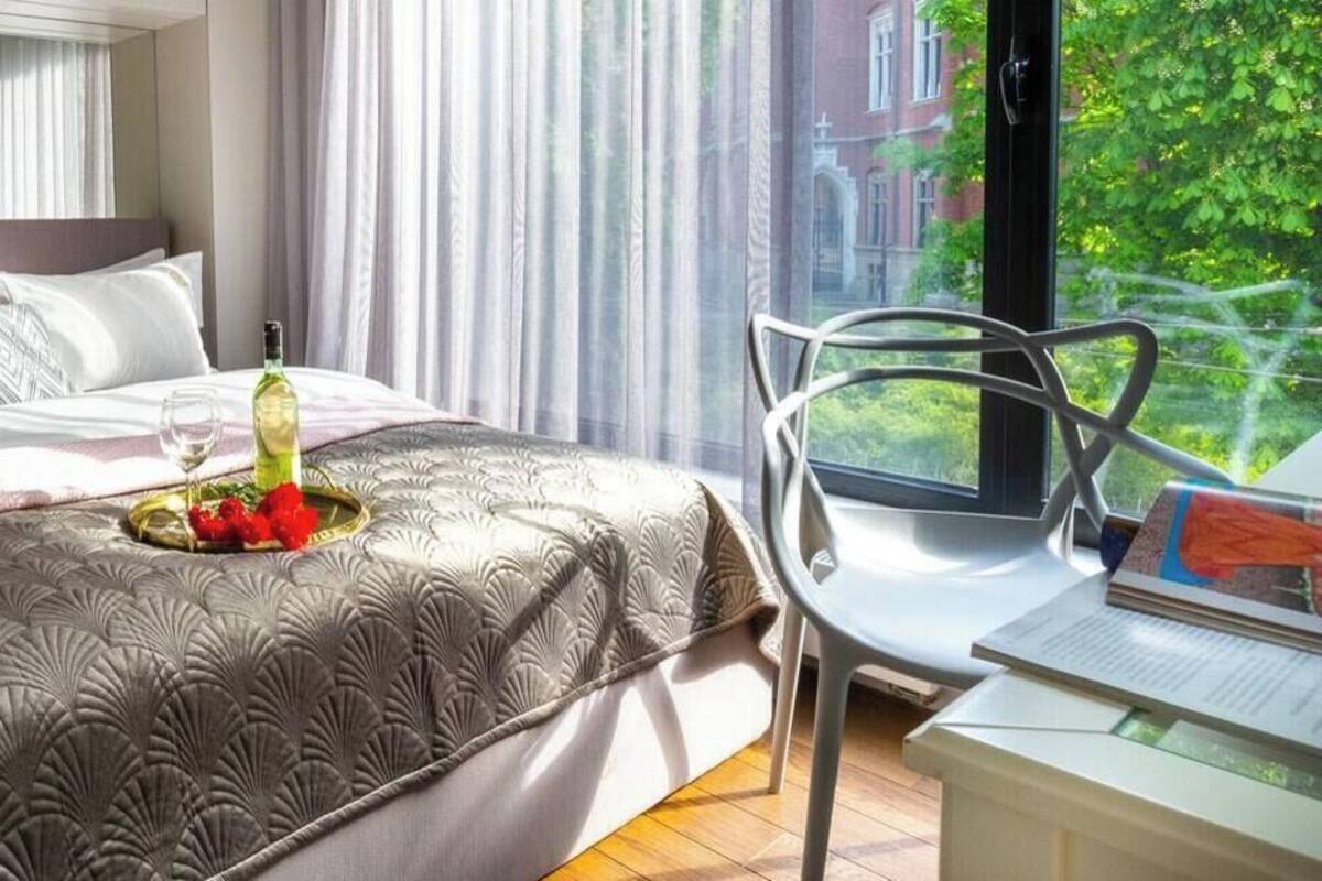 Appartement présidentiel, 1 chambre, non-fumeur, cuisine | Literie de qualité, décor unique, bureau, rideaux d’obscurcissement