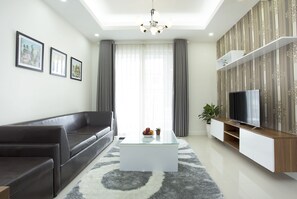 Apartment, 3 Bedrooms | Living room - The Manner Luxury Apartment (Ho Chi Minh City)