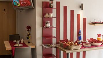 Daily buffet breakfast (EUR 6 per person)