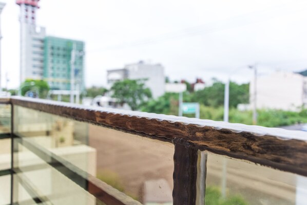 ファミリー 4 人部屋 バルコニー (Pink) | バルコニーからの眺望