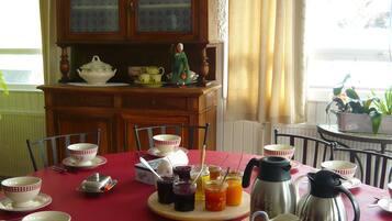 Dagelijks uitgebreid ontbijt inbegrepen