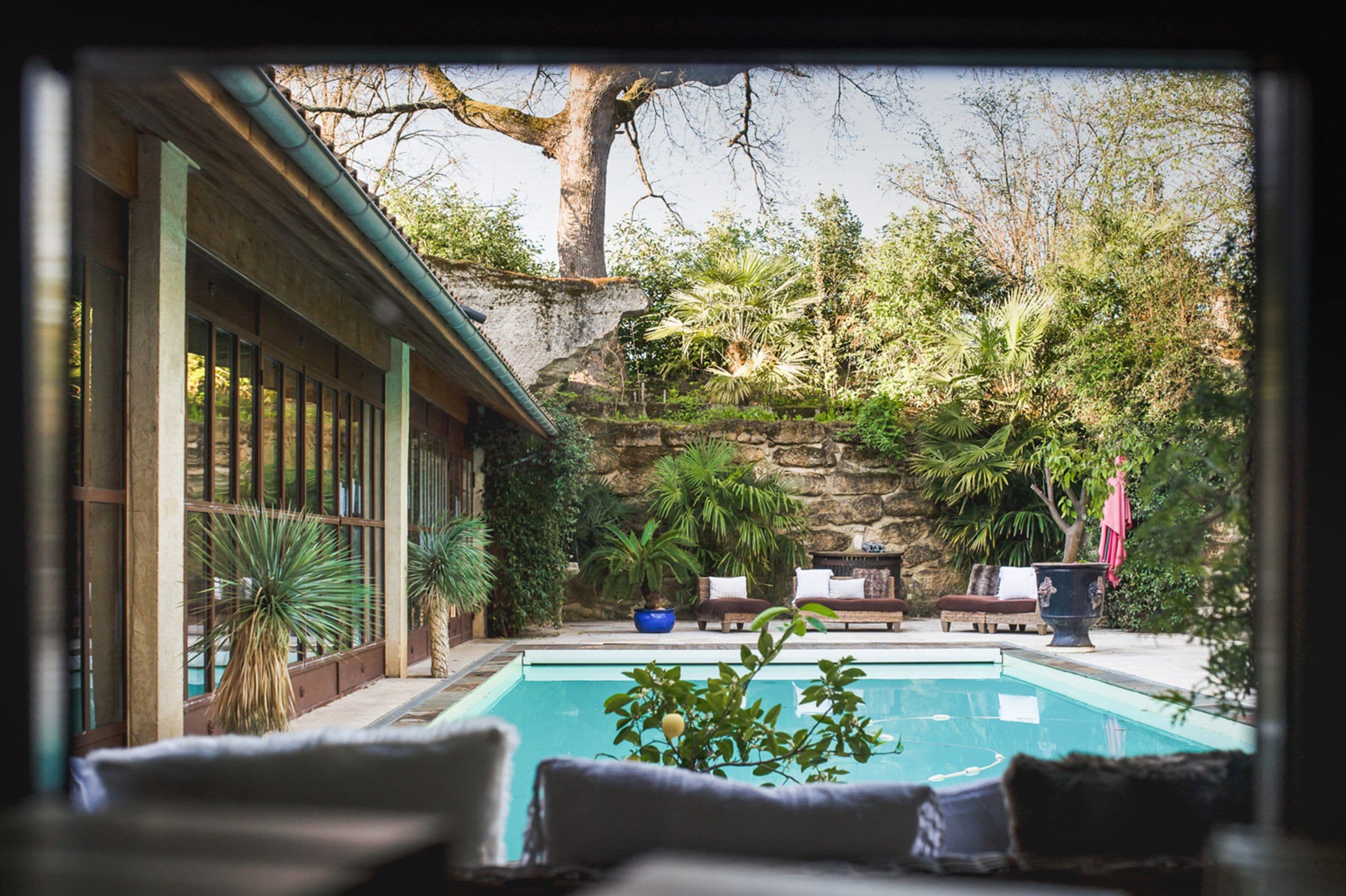 Seasonal outdoor pool, open 10:30 AM to 8:30 PM, pool umbrellas