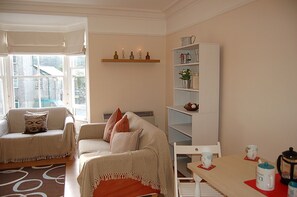 Apartment, 2 Bedrooms | Living area | Flat-screen TV - CLOCK TOWER APARTMENTS (Machynlleth)