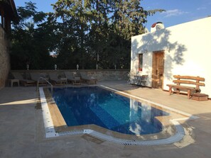 Alberca al aire libre 