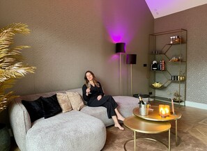 Wellness Suite, Sauna, Hottub | 1 bilik tidur, cadar kapas Mesir, peralatan tempat tidur premium