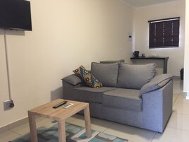 Kahden hengen standard-huone, 1 parisänky | Olohuone | 54–tuumainen LCD-televisio, jossa satelliittikanavat