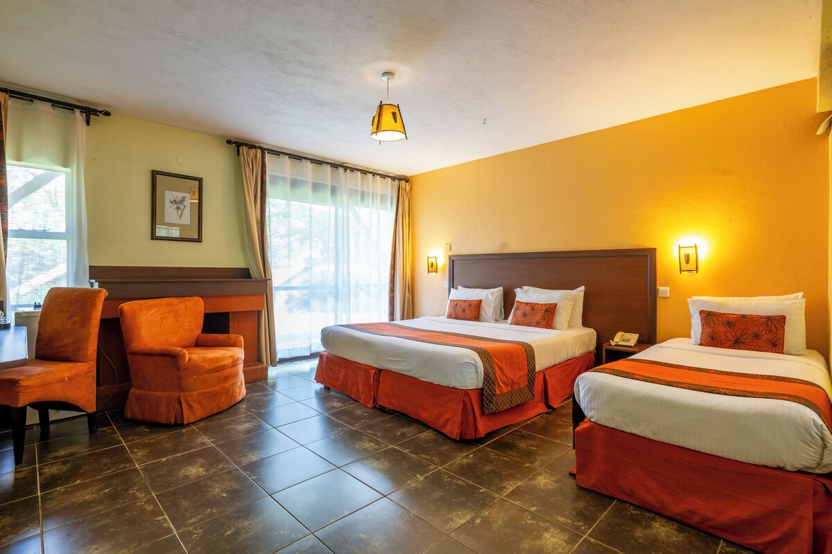 Premium bedding, down comforters, memory foam beds, desk
