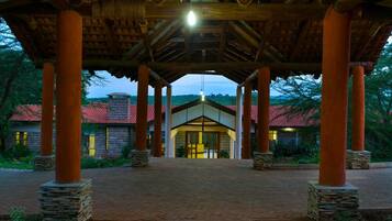 Fachada da propriedade