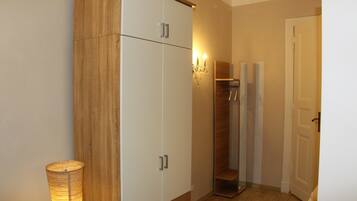 City Apartment, 1 Queen Bed with Sofa bed, Patio | Living area | Flat-screen TV