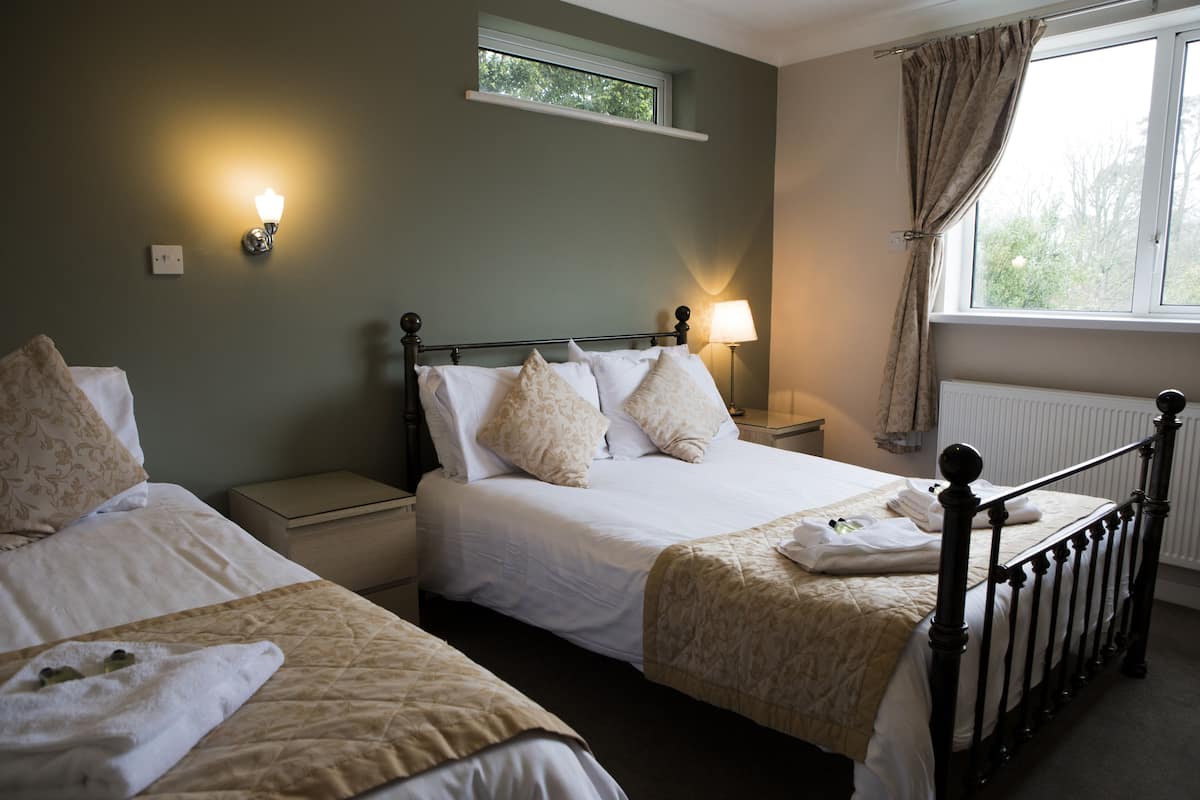 Suite familiar | 1 habitación, tabla de planchar con plancha, wifi gratis y ropa de cama