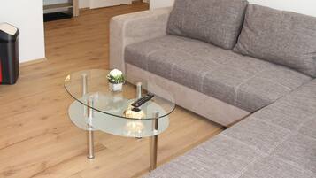 City Apartment, 1 Bedroom, Non Smoking | Living area | Flat-screen TV