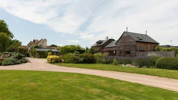 Majoituspaikan julkisivu